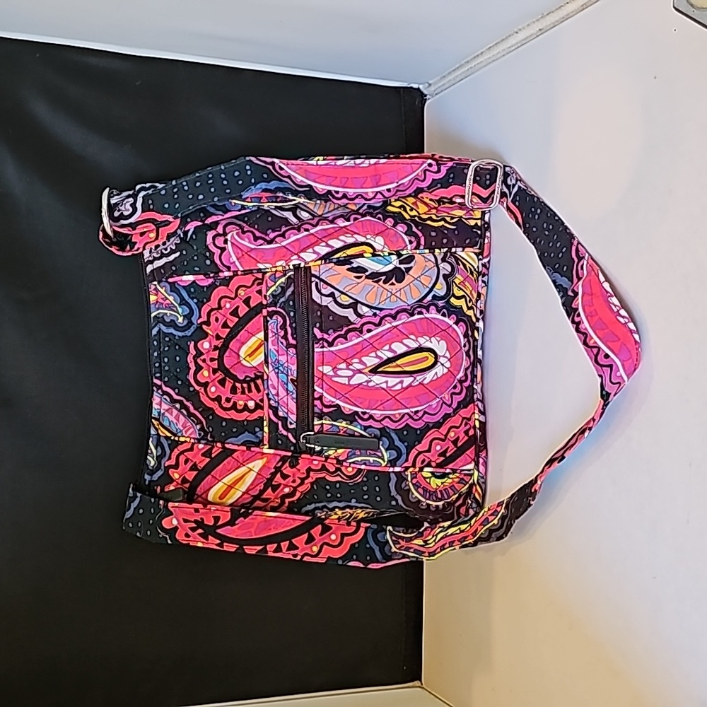 Vera Bradley Twilight Paisley Quilted Crossbody Bag